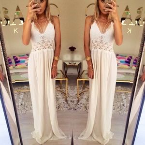 Sabo Skirt Crochet Maxi